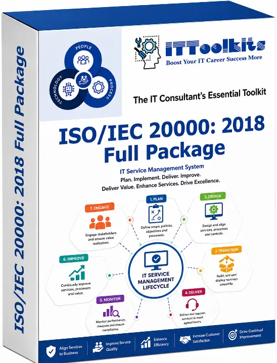 ISO/IEC 20000: 2018 Toolkits