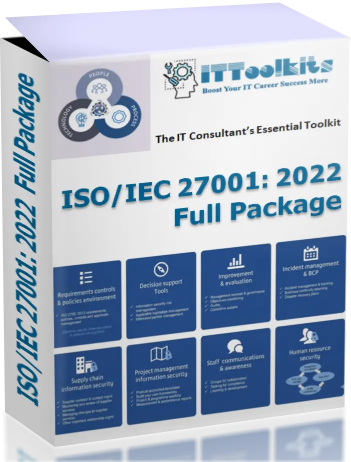 ISO/ IEC 27001: 2022 Toolkits