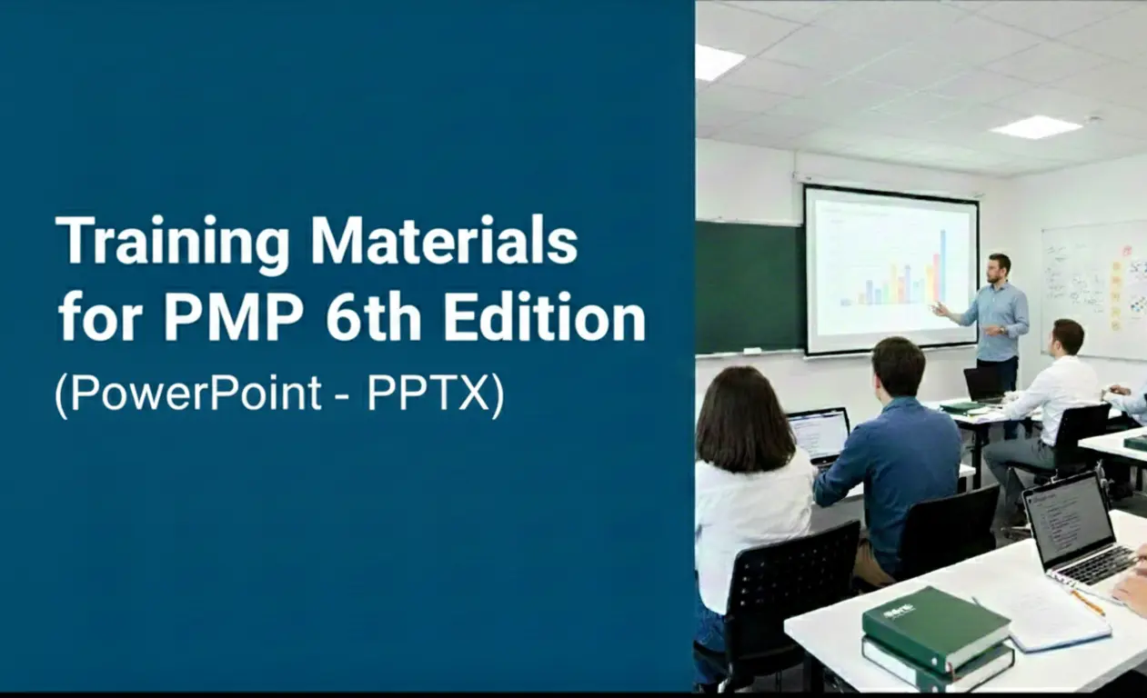 Training Materials for PMP - PMBOK Guide 6th Edition PowerPoint
